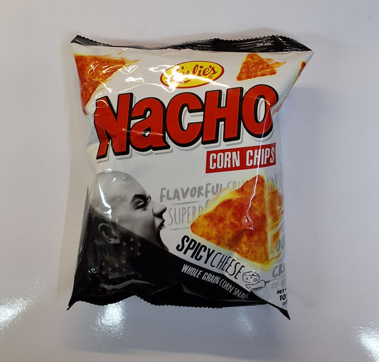 Leslies Nacho Corn Chips Spicy Cheese 100g