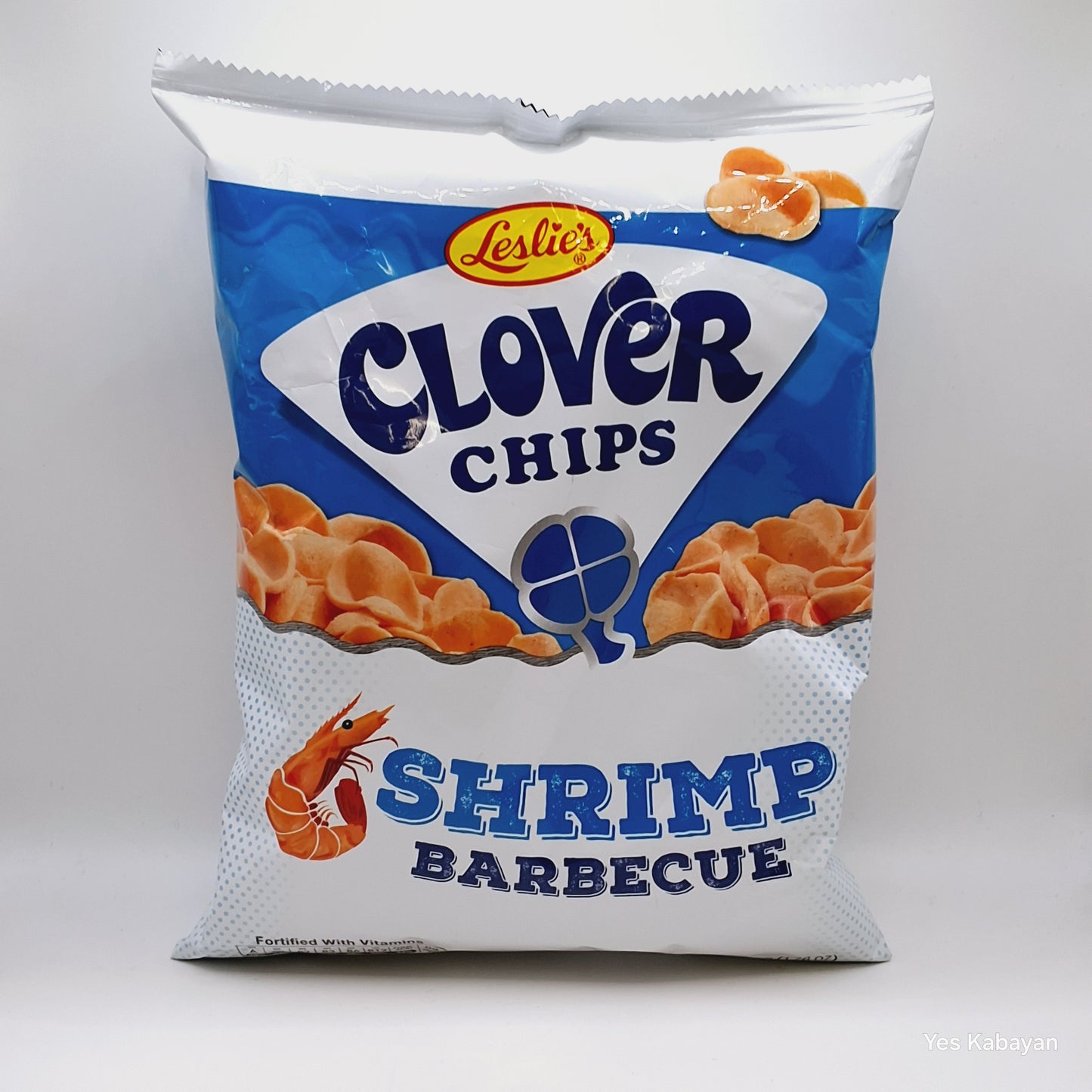 Leslie's Clover Chips Shrimp Barbecue 50g