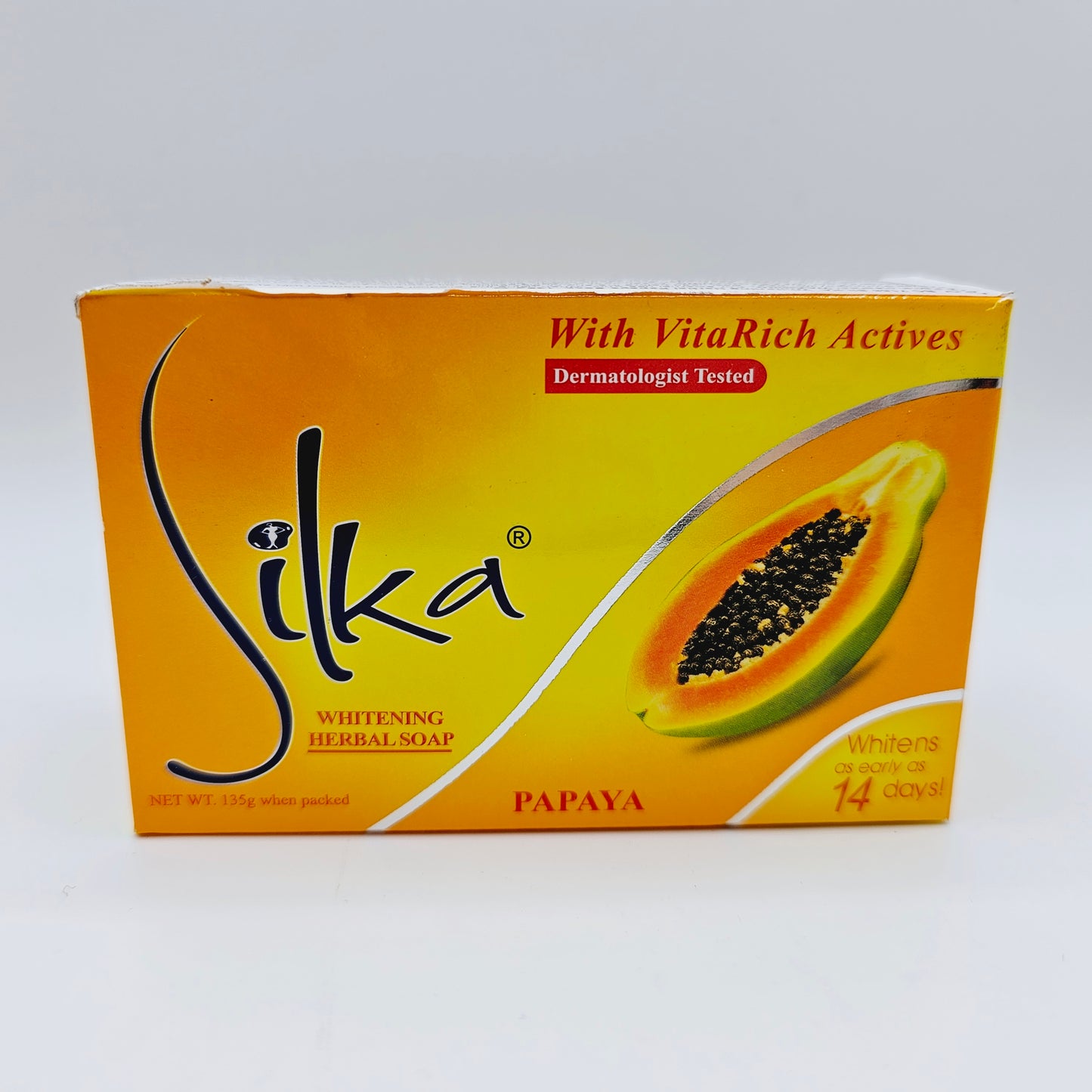 Silka Whitening Herbal Soap Papaya