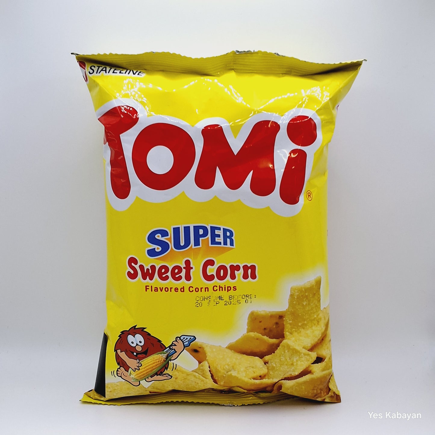 Tomi Super Sweet Corn Flavored Corn Chips 110g