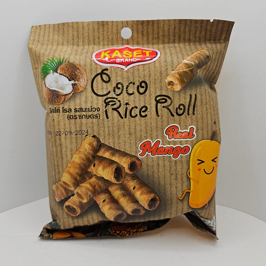 Kaset Coco Rice Roll (Real Mango)