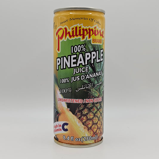 Philippine Brand 100% Pineapple Juice 250ml