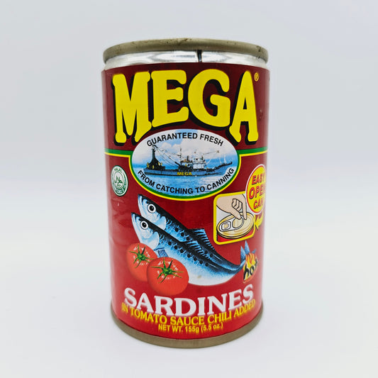 MEGA Sardines in Tomato Sauce Chili Added 155g