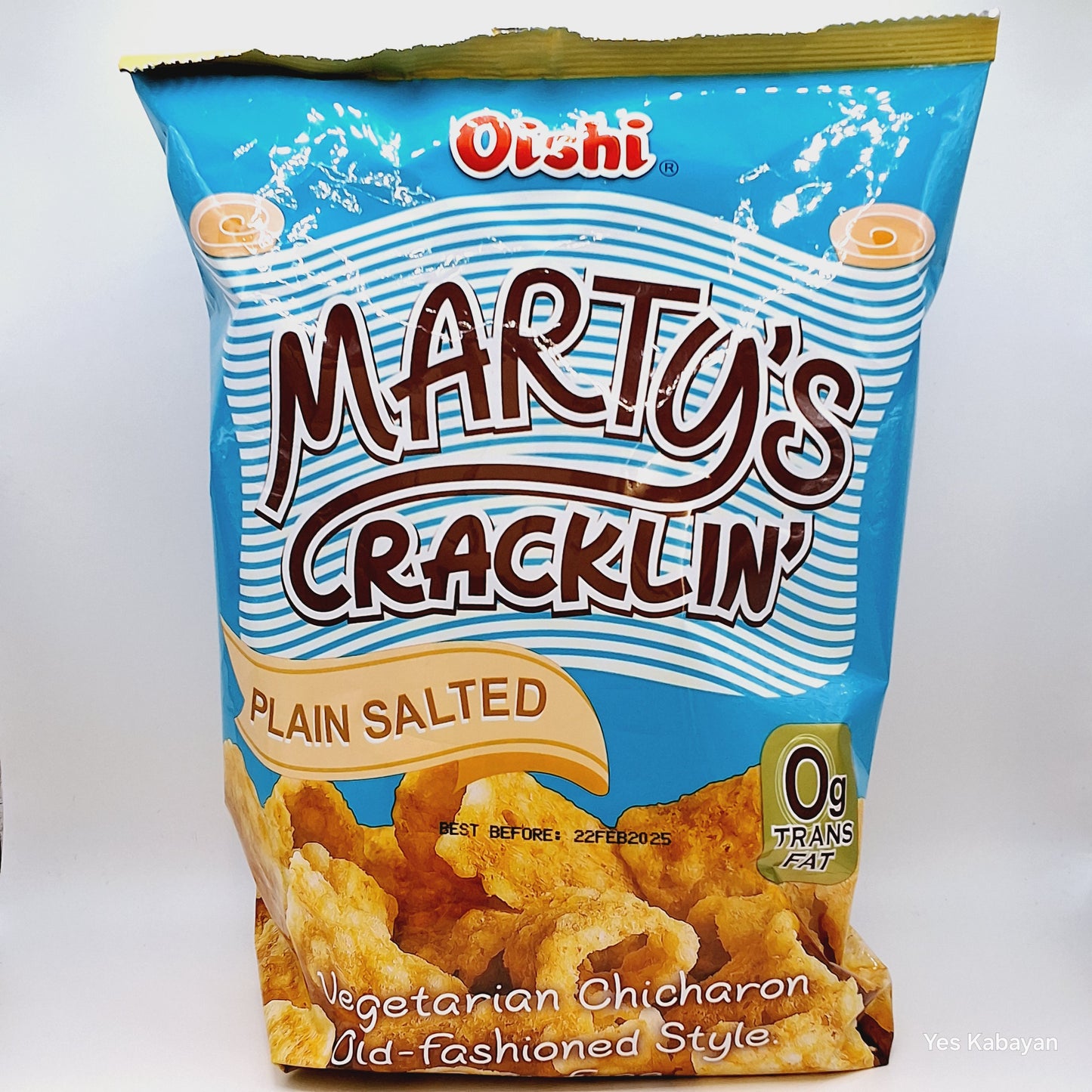 Oishi Marty's Cracklin' Vegetarian Chicharon 90g