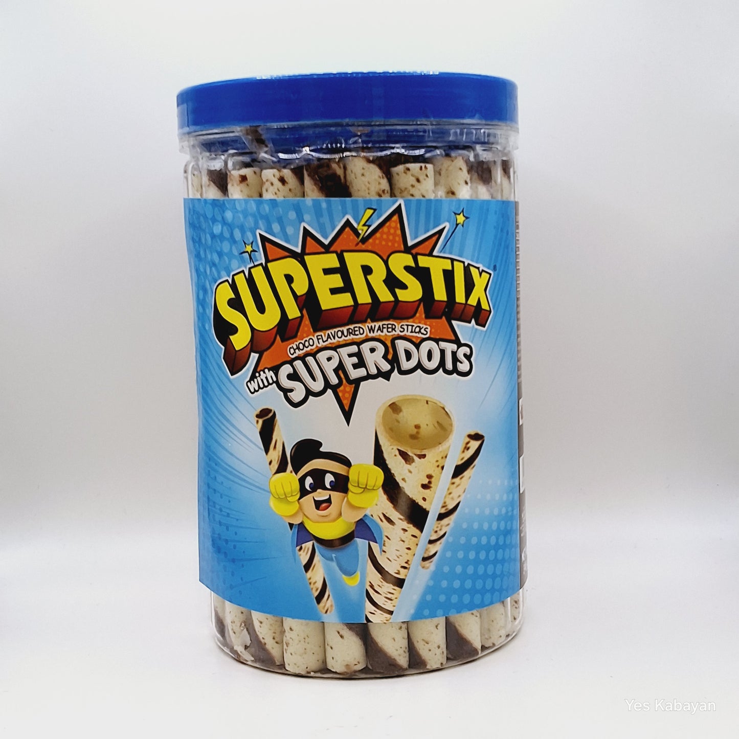 SUPERSTIX Flavoured Wafer Sticks with Super Dots