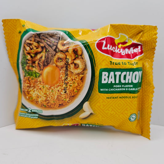 Lucky Me Batchoy (Pork Flavor with Chicharon and Garlic Bits)