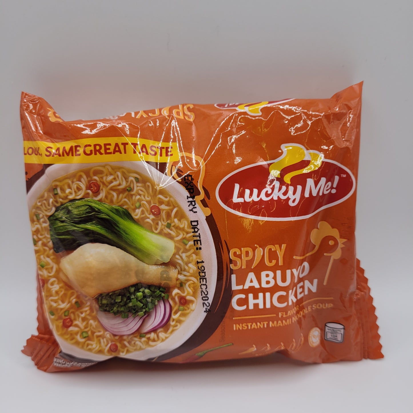 Lucky Me Spicy Labuyo Chicken Instant Noodle Soup