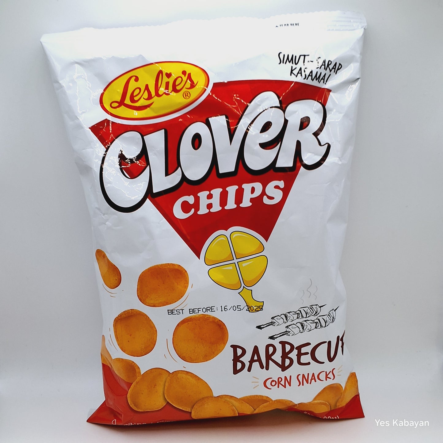 Leslie's Clover Chips Corn Snacks 85g