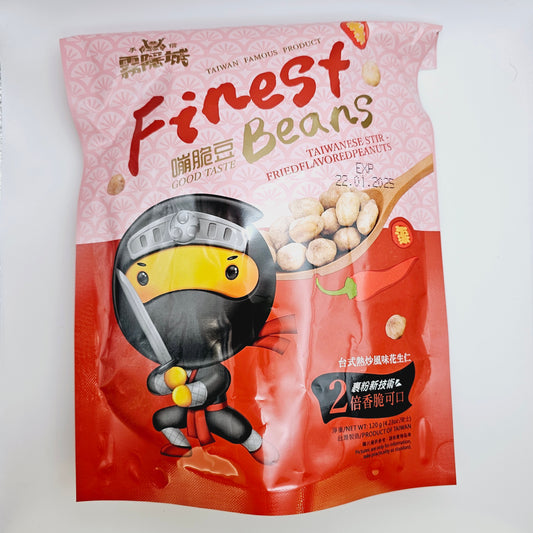 Finest Beans Taiwanese Stir-Fried Flavored Peanuts