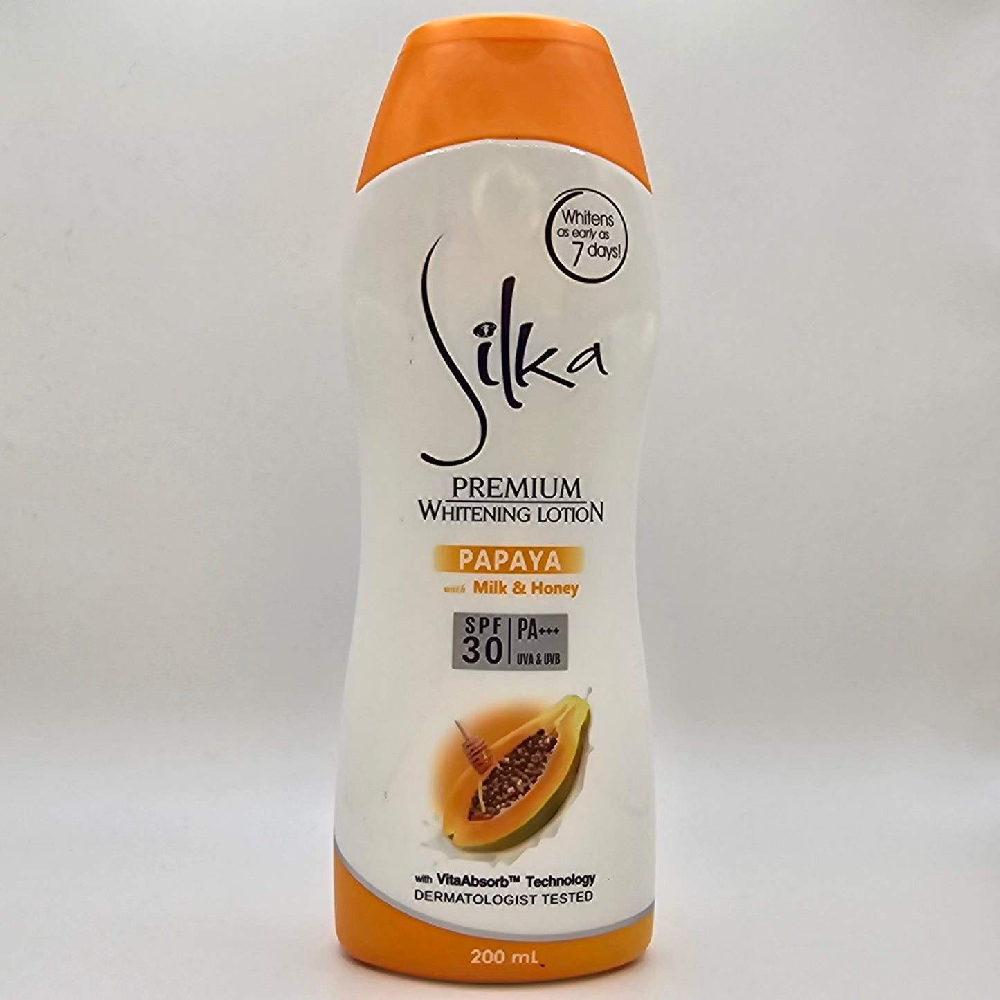 Silka Premium Whitening Lotion (Papaya with Milk & Honey)