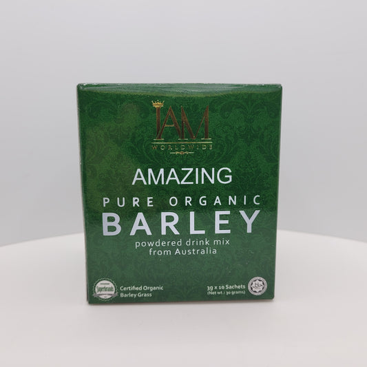 IAM Amazing Pure Organic Barley Powdered Drink Mix