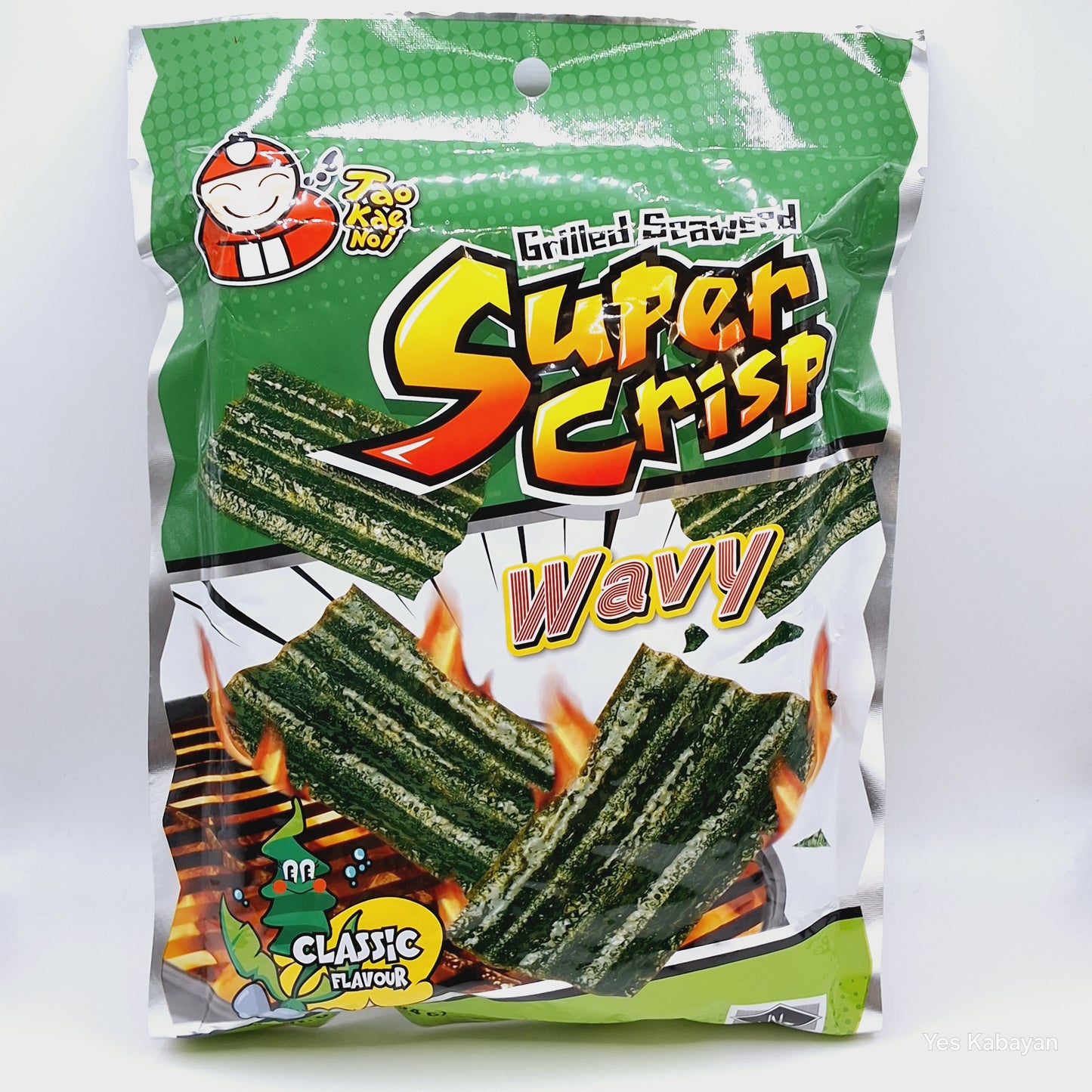 Tao Kae Noi Grilled Seaweed Super Crisp Wavy 24g