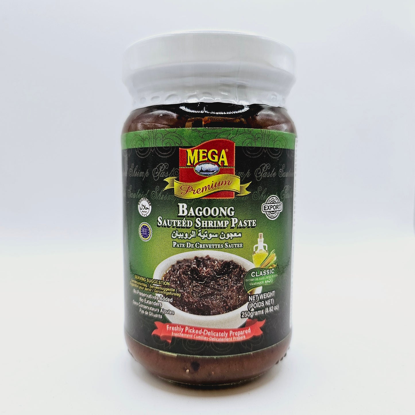 Mega Premium Bagoong (Sautéed Shrimp Paste) 250g