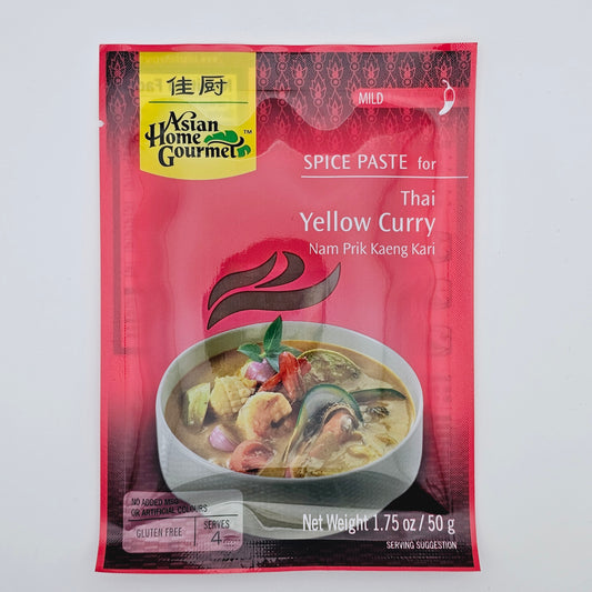 Asian Home Gourmet Spice Paste for Thai Yellow Curry