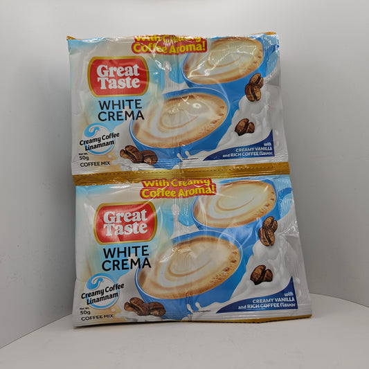 Great Taste White Crema Coffee Mix (20s)