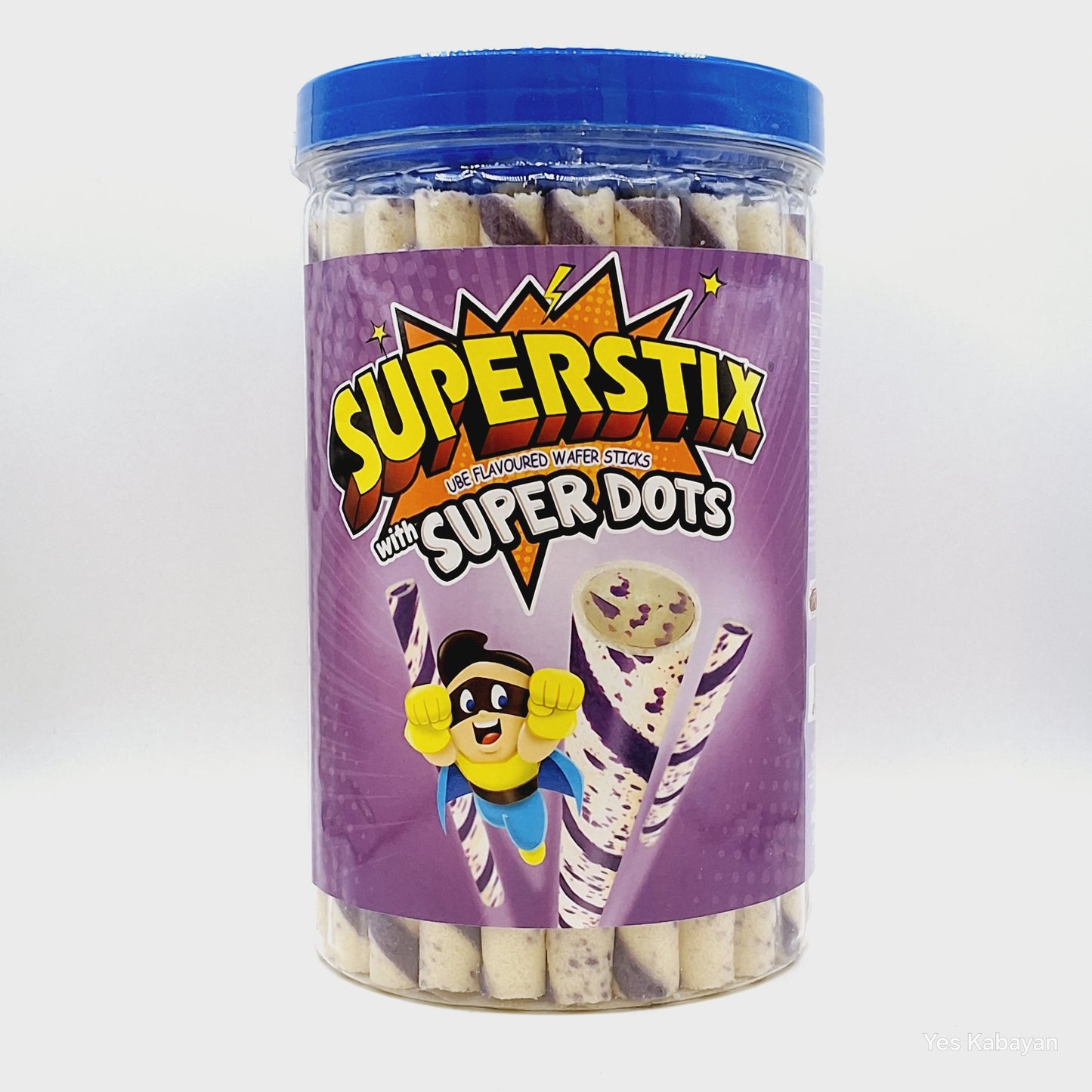 SUPERSTIX Flavoured Wafer Sticks with Super Dots