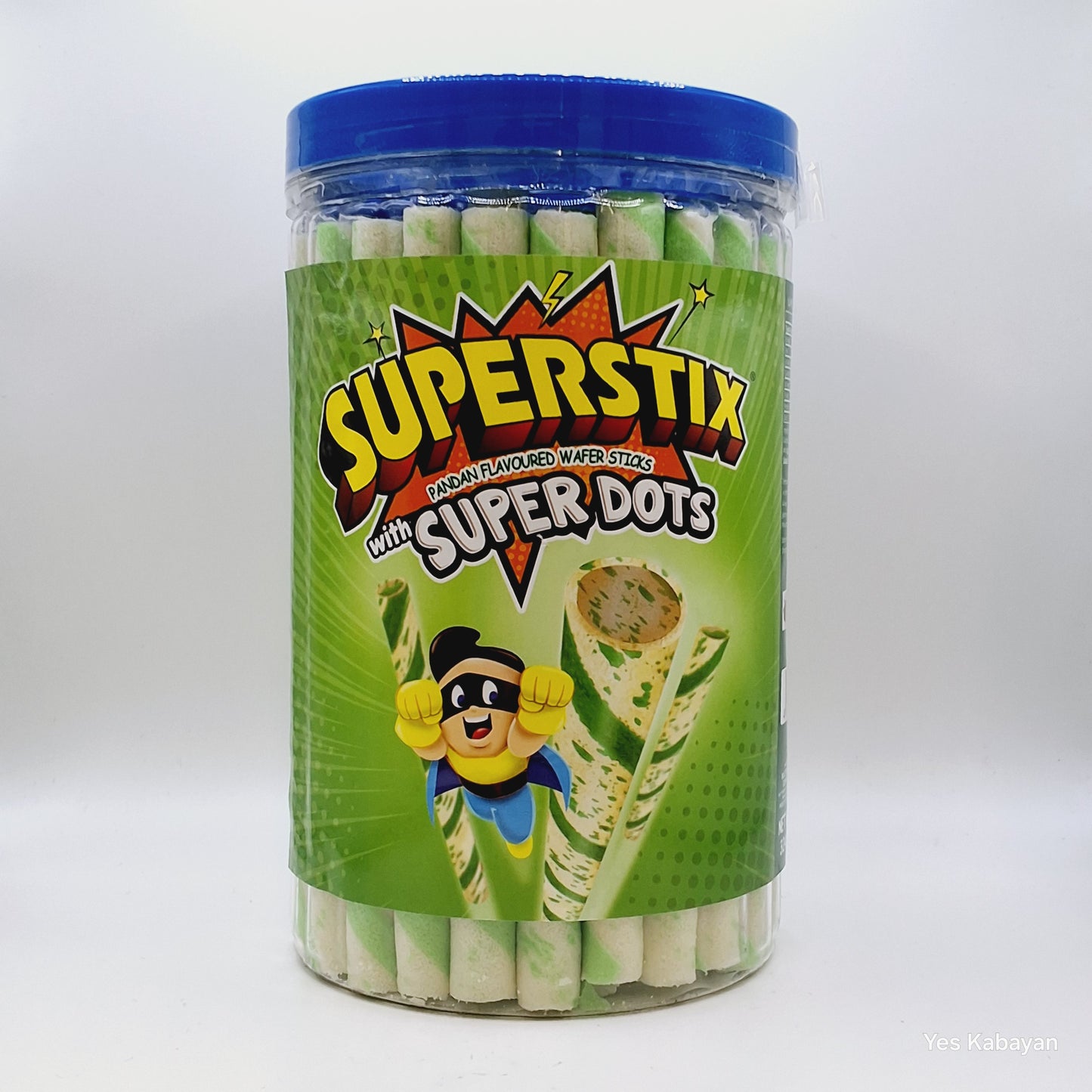 SUPERSTIX Flavoured Wafer Sticks with Super Dots