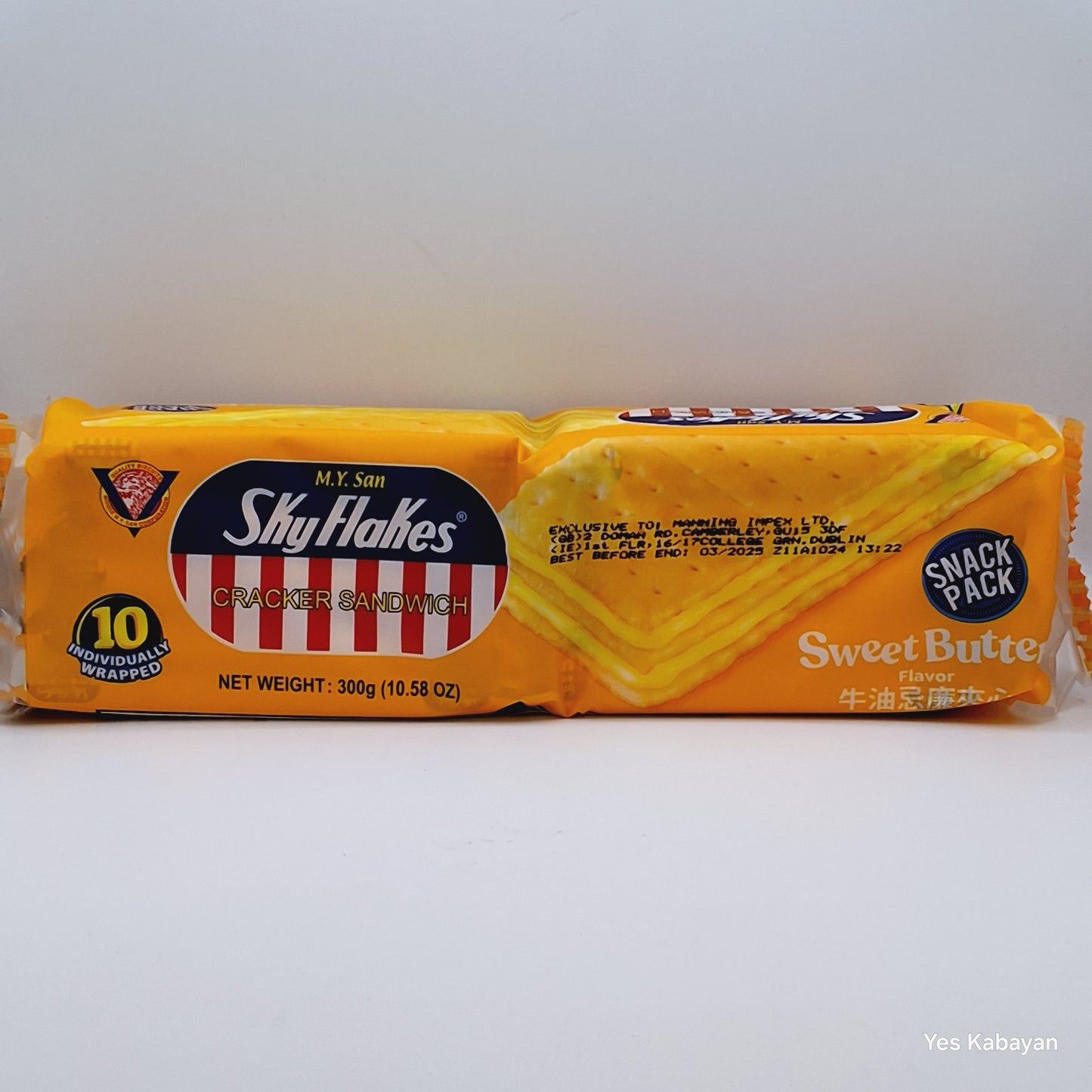 SkyFlakes Cracker Sandwich 10-pack