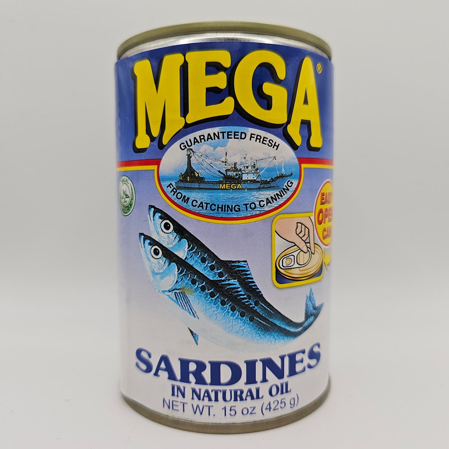 MEGA Sardines in Natural Oil 425g