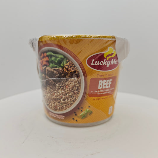 Lucky Me Beef Cup