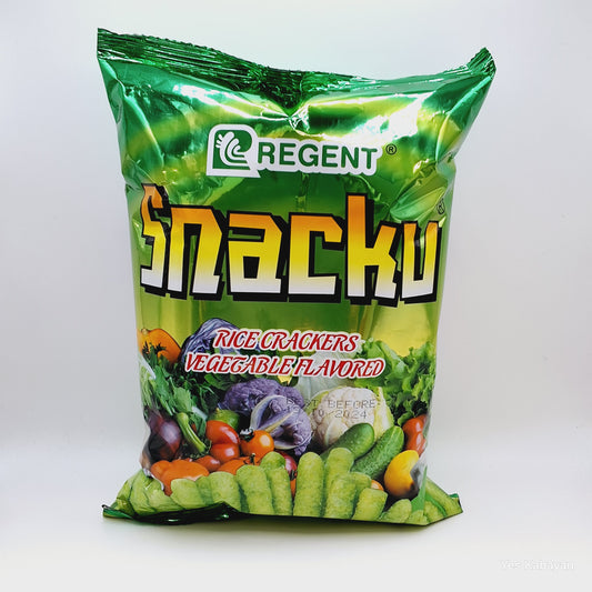 Regent Snacku Rice Crackers Vegetable Flavored