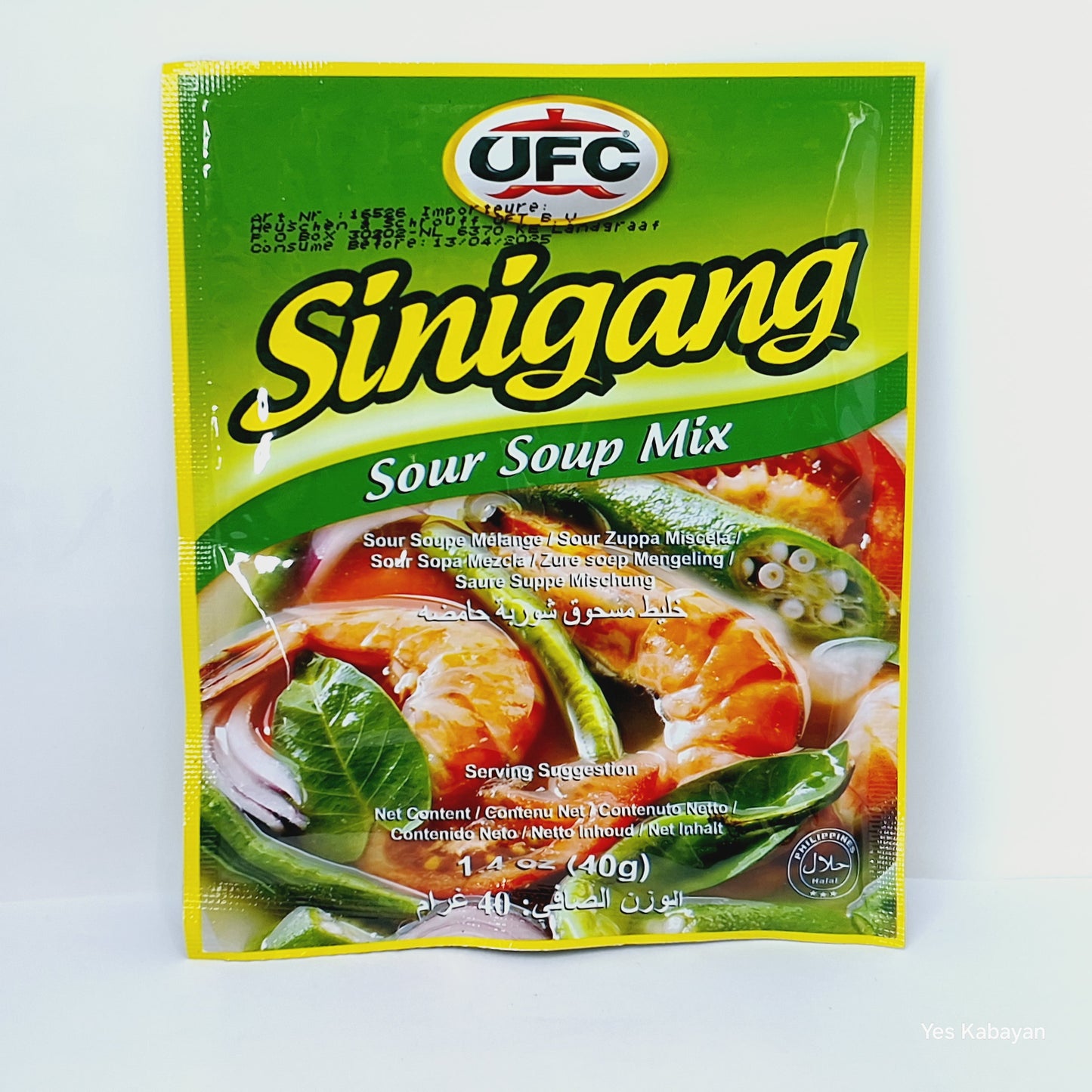 UFC Sinigang Sour Soup Mix 40g