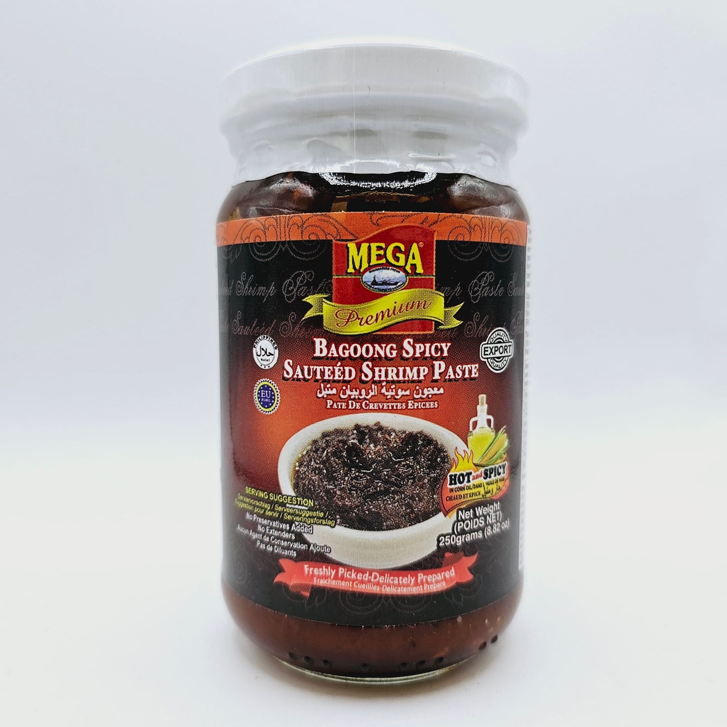 Mega Premium Bagoong (Sautéed Shrimp Paste) 250g