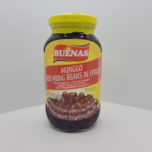 Buenas Munggo (Red Mung Beans in Syrup)