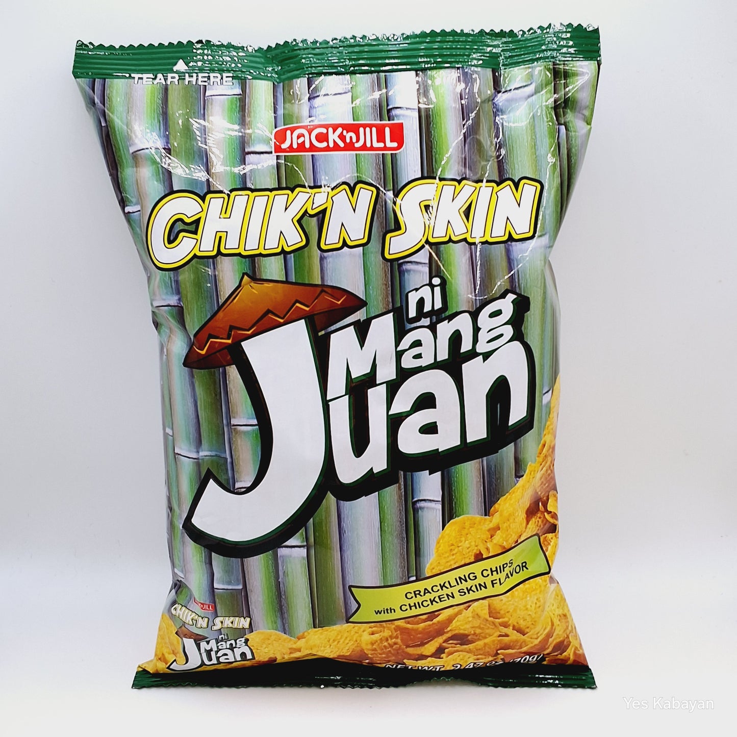 Jack 'n Jill Chik'n Skin ni Mang Juan 70g